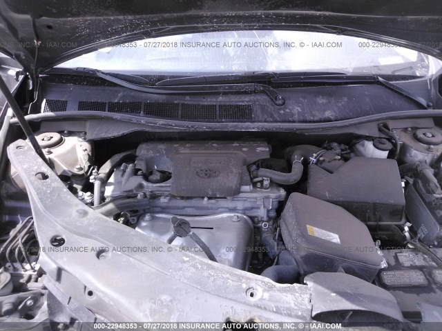 4T1BF1FK8GU581252 - 2016 TOYOTA CAMRY LE/XLE/SE/XSE 灰色 照片 10