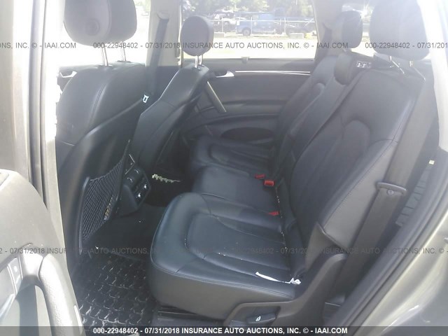 WA1DGAFE6BD005442 - 2011 AUDI Q7 PRESTIGE GRAY photo 8