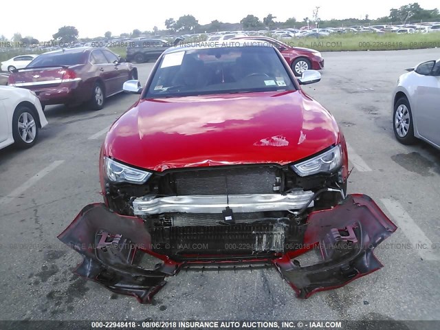 WAUCGAFR5DA043122 - 2013 AUDI S5 PREMIUM PLUS 红色 照片 6