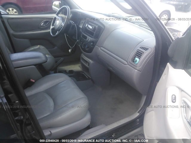 4F2YU08112KM22693 - 2002 MAZDA TRIBUTE LX/ES 黑色 照片 5