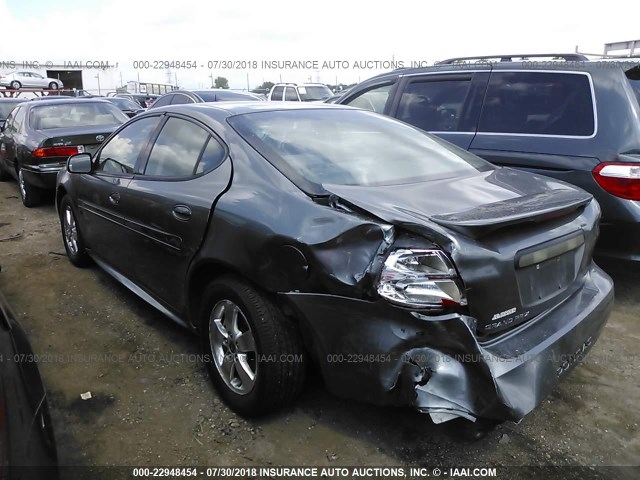 2G2WP522851280526 - 2005 PONTIAC GRAND PRIX GRAY photo 6
