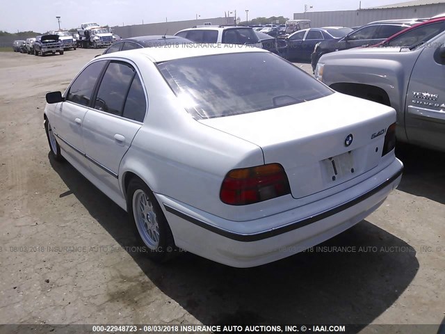 WBADE6324WBW62919 - 1998 BMW 540 I AUTOMATIC WHITE photo 3