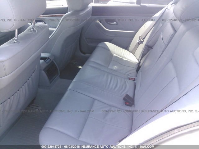 WBADE6324WBW62919 - 1998 BMW 540 I AUTOMATIC WHITE photo 8