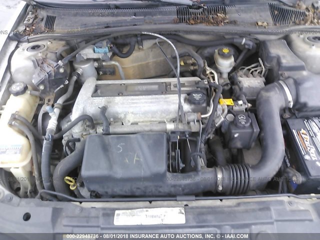 1G1JF52F937176471 - 2003 CHEVROLET CAVALIER LS SILVER photo 10