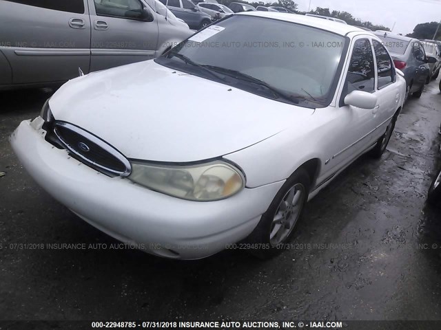 1FAFP66L1WK226934 - 1998 FORD CONTOUR LX/SPORT/SE WHITE photo 2