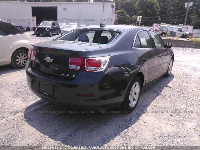 1G11B5SL0FF105350 - 2015 CHEVROLET MALIBU LS 灰色 照片 4
