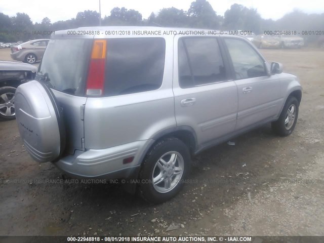 JHLRD18721S004109 - 2001 HONDA CR-V SE/LE SILVER photo 4