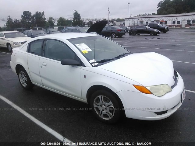 1G8AN12F34Z157773 - 2004 SATURN ION LEVEL 2 WHITE photo 1
