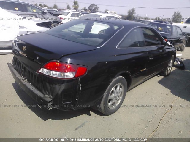 2T1CF22P0XC183966 - 1999 TOYOTA CAMRY SOLARA SE/SLE შავი ფოტო 4