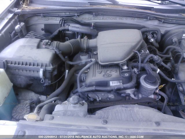 5TETX22N09Z665782 - 2009 TOYOTA TACOMA ACCESS CAB Күміс фото 10