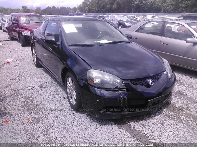 JH4DC548X6S022024 - 2006 ACURA RSX BLACK photo 1