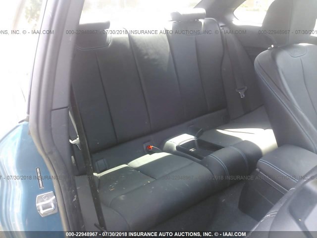 WBS1H9C52HV886922 - 2017 BMW M2 BLUE photo 8