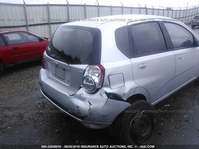 KL1TD66E69B321167 - 2009 CHEVROLET AVEO LS/LT 银色 照片 6