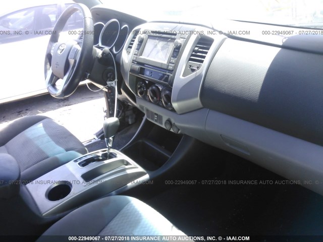 3TMJU4GN9DM151634 - 2013 TOYOTA TACOMA DOUBLE CAB PRERUNNER BLUE photo 5