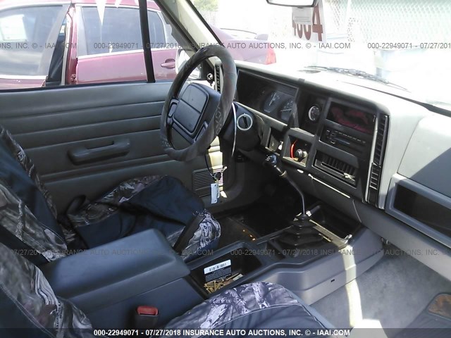 1J4FT27P8TL264600 - 1996 JEEP CHEROKEE SE WHITE photo 5