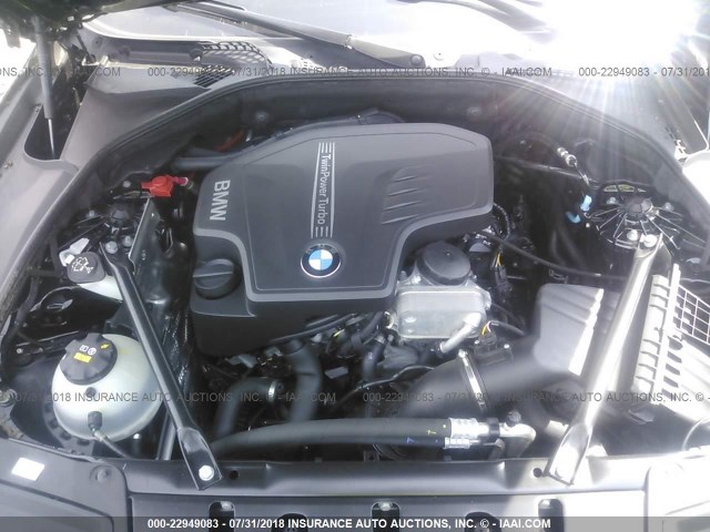 WBA5A7C5XGG643392 - 2016 BMW 528 XI BLACK photo 10