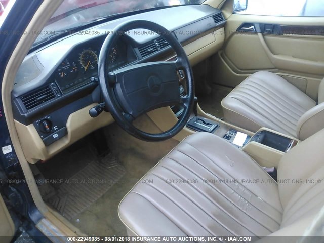 WDBED90E9MF178324 - 1991 MERCEDES-BENZ 300 TE 4MATIC Dark Blue photo 5