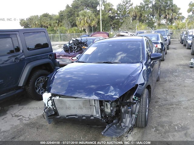 3MZBN1U73JM173711 - 2018 MAZDA 3 SPORT BLUE photo 6