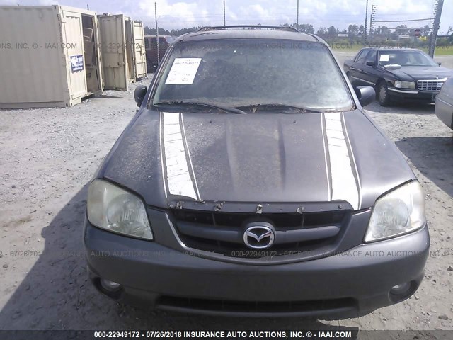 4F2CZ96103KM35875 - 2003 MAZDA TRIBUTE ES GRAY photo 6