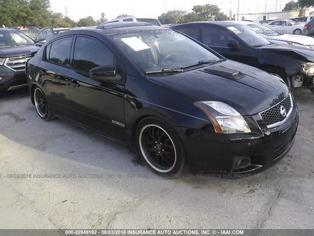 3N1BB6AP0BL652742 - 2011 NISSAN SENTRA SE-R BLACK photo 1