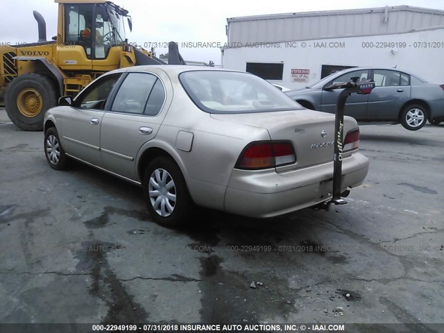 JN1CA21D0XM418474 - 1999 NISSAN MAXIMA GLE/GXE/SE GOLD photo 3