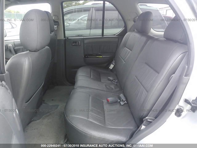 4S6DM58W8Y4410726 - 2000 HONDA PASSPORT EX/LX 银色 照片 8