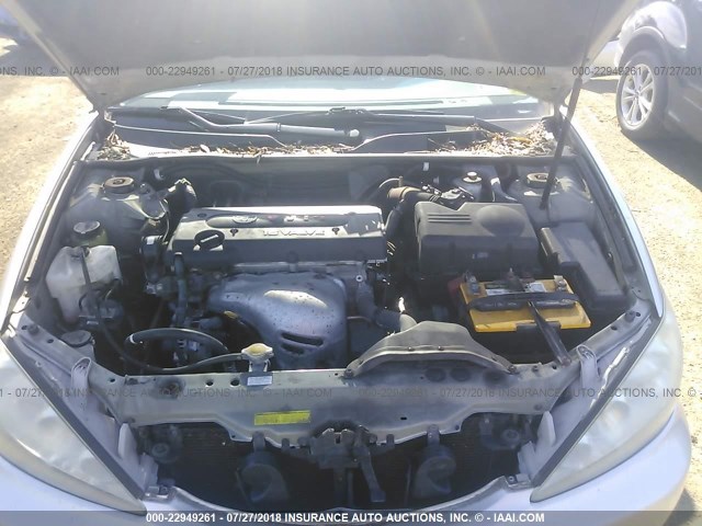 4T1BE32K06U112918 - 2006 TOYOTA CAMRY LE/XLE/SE 银色 照片 10