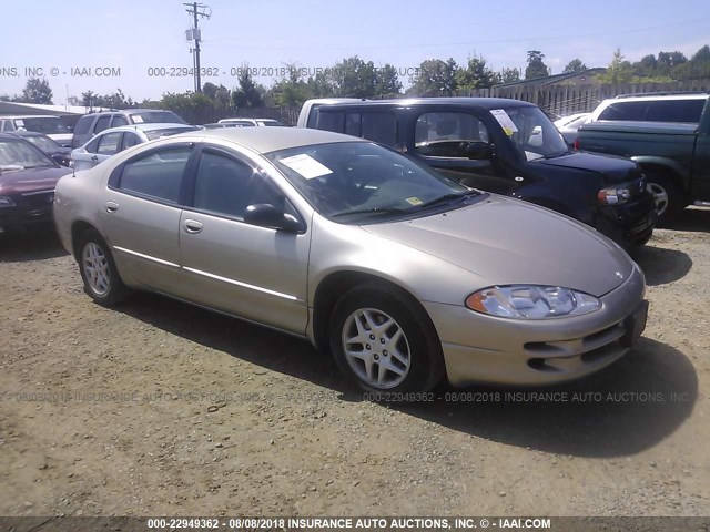 2B3HD46R03H500830 - 2003 DODGE INTREPID SE Champagne photo 1