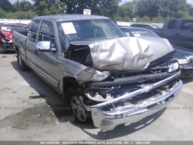 2GCEC19W4Y1336907 - 2000 CHEVROLET SILVERADO C1500 SILVER photo 1