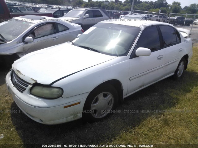 1G1NE52J7Y6182615 - 2000 CHEVROLET MALIBU LS 白色 照片 2