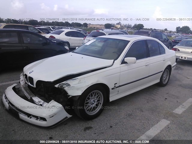 WBADM6342YGV03293 - 2000 BMW 528 I AUTOMATIC WHITE photo 2