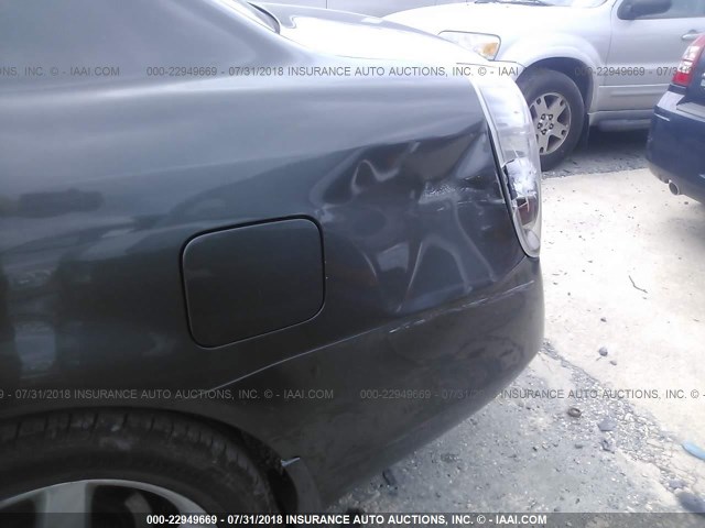 1N4BL11D16N309968 - 2006 NISSAN ALTIMA SE/SL/SE-R GRAY photo 6