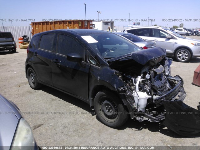 3N1CE2CP5HL381400 - 2017 NISSAN VERSA NOTE S/S PLUS/SV/SL/SR BLACK photo 1