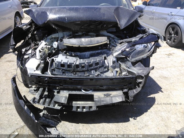 3N1CE2CP5HL381400 - 2017 NISSAN VERSA NOTE S/S PLUS/SV/SL/SR BLACK photo 6