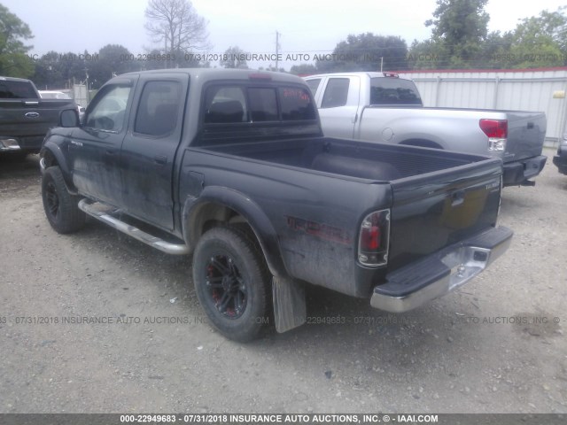 5TEGM92N41Z823452 - 2001 TOYOTA TACOMA DOUBLE CAB PRERUNNER GRAY photo 3