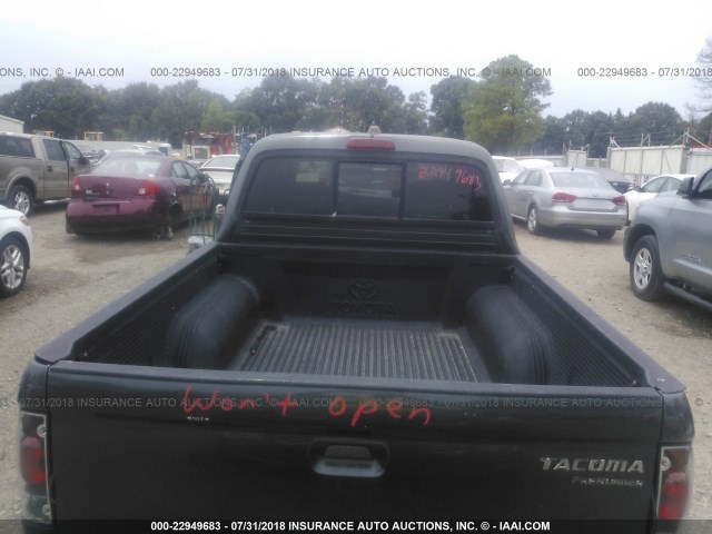 5TEGM92N41Z823452 - 2001 TOYOTA TACOMA DOUBLE CAB PRERUNNER GRAY photo 8