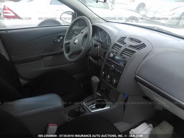 1G1ZS58F37F296378 - 2007 CHEVROLET MALIBU LS WHITE photo 5