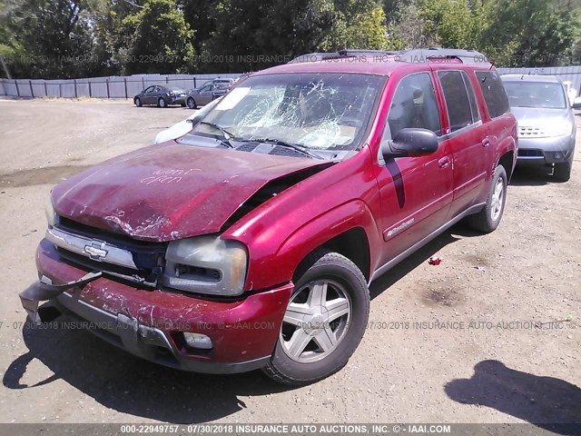 1GNET16S126117301 - 2002 CHEVROLET TRAILBLAZER EXT RED photo 2