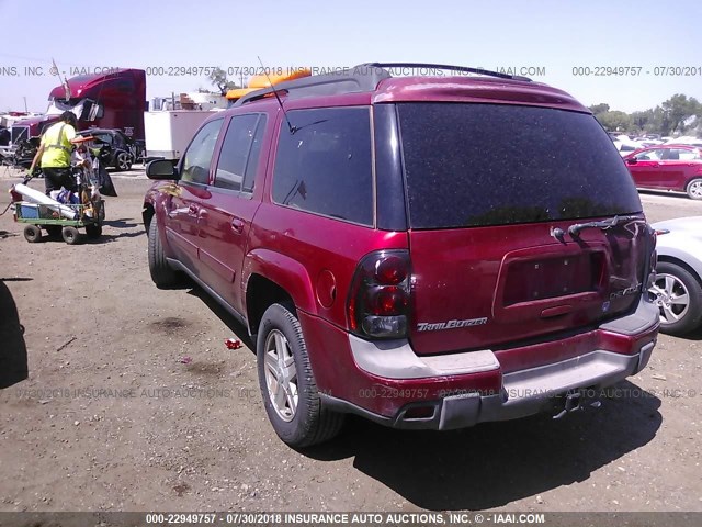 1GNET16S126117301 - 2002 CHEVROLET TRAILBLAZER EXT RED photo 3