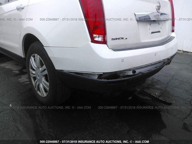 3GYFNDEY7BS523460 - 2011 CADILLAC SRX LUXURY COLLECTION WHITE photo 6