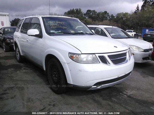 5S3ET13S292801136 - 2009 SAAB 9-7X 4.2I WHITE photo 1