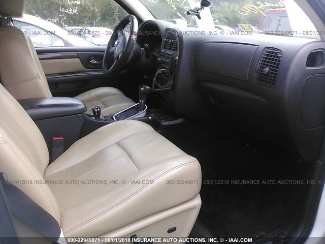 5S3ET13S292801136 - 2009 SAAB 9-7X 4.2I WHITE photo 5