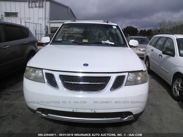 5S3ET13S292801136 - 2009 SAAB 9-7X 4.2I WHITE photo 6