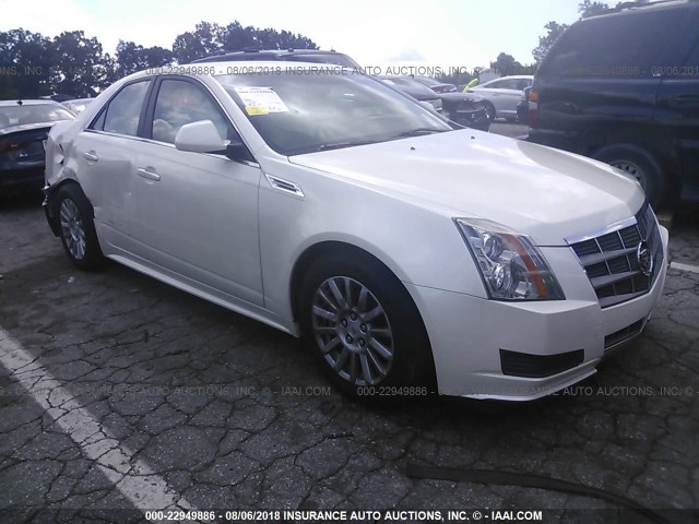 1G6DE5EG3A0106050 - 2010 CADILLAC CTS LUXURY COLLECTION WHITE photo 1