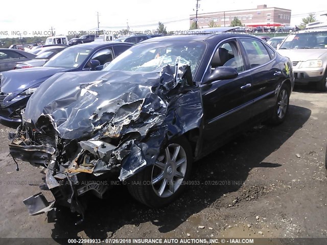 2G4WE587161110204 - 2006 BUICK LACROSSE CXS BLACK photo 2