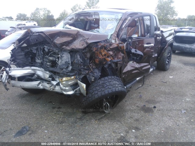 5TFAW5F13EX361849 - 2014 TOYOTA TUNDRA CREWMAX PLATINUM Qəhvəyi foto 6