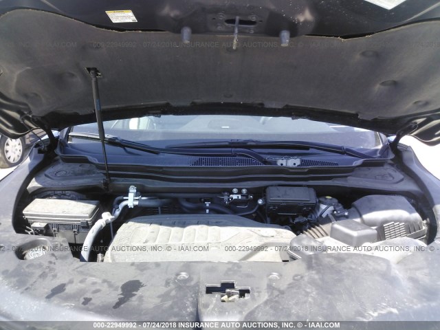 5FRXD3H58HB013695 - 2017 ACURA MDX TECHNOLOGY BLACK photo 10