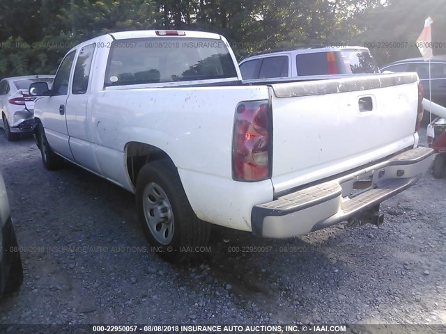 1GCEC19VX7Z168770 - 2007 CHEVROLET SILVERADO C1500 CLASSIC WHITE photo 3