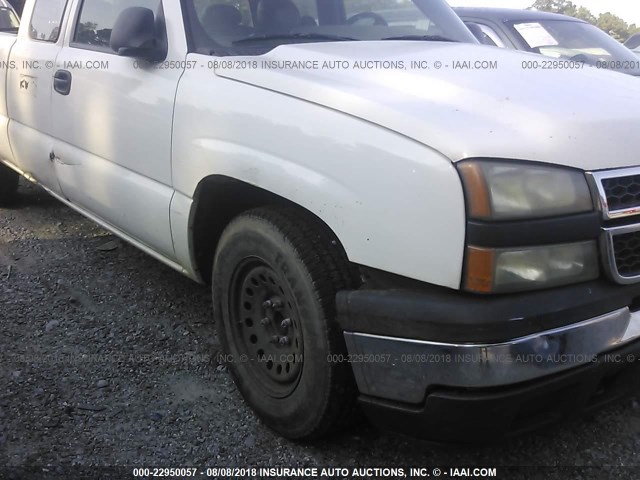 1GCEC19VX7Z168770 - 2007 CHEVROLET SILVERADO C1500 CLASSIC WHITE photo 6