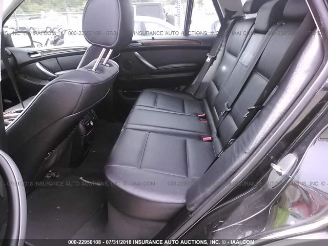 5UXFA13596LY41051 - 2006 BMW X5 3.0I შავი ფოტო 8